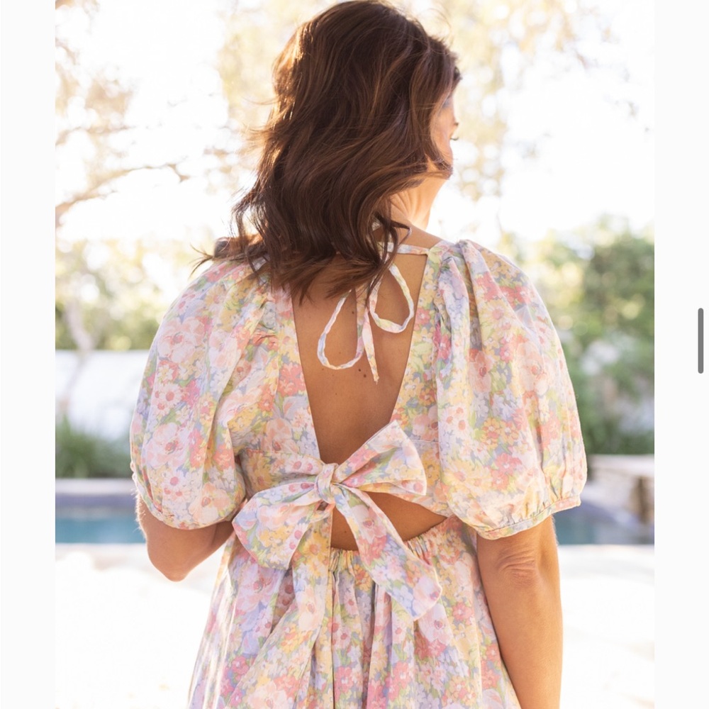 Jillian Harris Mom + Mini-me Matching Pastel Dresses